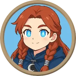 Redhead female dwarf cleric