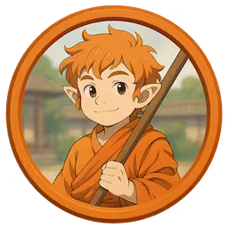 Alfie the halfling monk