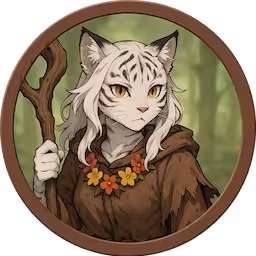 Canoa the catfolk druid